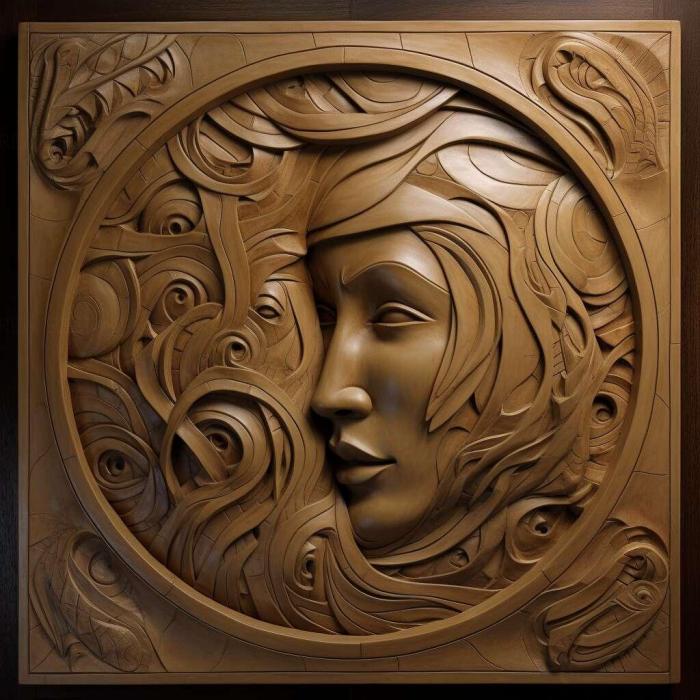 نموذج ثلاثي الأبعاد لآلة CNC 3D Art 